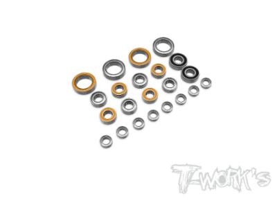 UK-Precision Ball Bearing Set ( For Team Associated RC10 B6.4 / B6.4D ) 22pcs. T-WORK'S