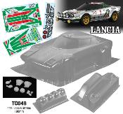 UK-1/10 Lancia Stratos, 190mm (unpainted) TEAM C