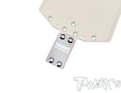 UK-Stainless Steel Rear Chassis Skid Protector ( Team Associated RC10 B84/B84D ) 2pcs. T-WORK'S