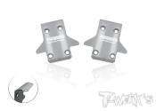 UK-Stainless Steel Front Chassis Skid Protector ( Kyosho MP11 ) 2pcs. T-WORK'S