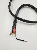 UK-2S PK 5mm charging cable + Balancing plug for XT90 Charger output Black (60cm) WS-LINE