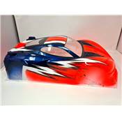 UK-Body painted and decorated CRIVET C8 GT 1MM with wing 2SPEED