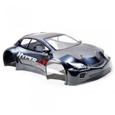 UK-HYPER GTS PAINTED BODY-SHORT (DARK GREY) HOBAO RACING