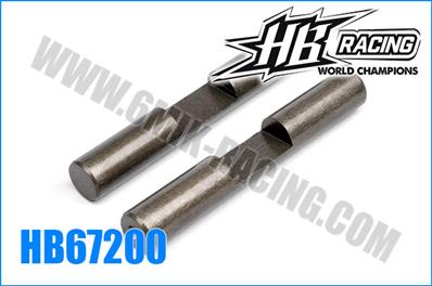 UK-Lightweight differential shaft (2pcs) HB RACING