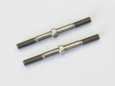 UK-Titanium Steering Rod(4x50mm/2pcs/MP9 TK KYOSHO