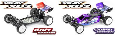 Spare parts and options 1/10th TT X-Ray XB2 2024