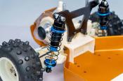 UK-AE RC10 Big Bore 12mm Buggy Shock Set (F&R) (4) Blue KOSWORK