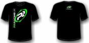 UK-Team T-shirt (Green Logo) -L PR RACING
