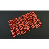UK-Colorful Plastic Inserts Set (FO) (2 SET) SWORKZ