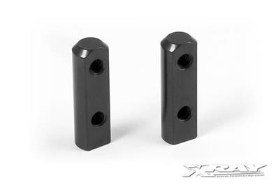 UK-Alu Servo Mount - Black (2) X-RAY
