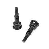 UK-Stub Axles (rear, hardened steel, EB410, 2pcs) TEKNO-RC
