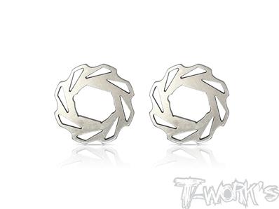 UK-30mm Light Weight Brake Disk ( For Kyosho MP10/ MP9 TKI4/ TKI3 & HB D819RS/819/817 & TENKO 48 2.0 & HN X3 GTX ) 2pcs. T-WORK'S