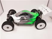 UK-VSE body painted green/aluminium/white for Hobao VSE HOBAO RACING