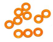 UK-Alu Shim 3x6x0.5mm - Orange (10) X-RAY