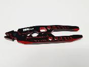 UK-Multi-function aluminum pliers Black/Red WS-LINE