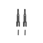 UK-Model 24 Rear Stub Axles W/Roll Pins TEAM-ASSOCIATED