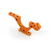 UK-T4'19 Alu Lower Adjustment Bulkhead Front R/Rear L - Orange X-RAY