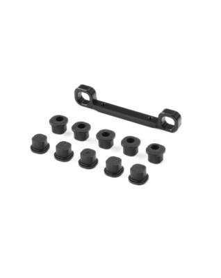 UK-Alu front upper arm holder for semi-split bulkhead X-RAY