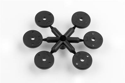 UK-Shock Piston Set (2) X-RAY