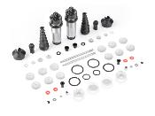 UK-Rear shock absorbers 55mm - complete set (2) XB8 2025 X-RAY