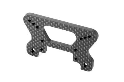 UK-Graphite Shock Tower Front 3.5mm - Lower X-RAY