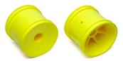 UK-2WD Truck Wheels, 2.2 in, 12 mm Hex, yellow TEAM-ASSOCIATED