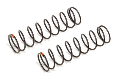 UK-Rear Springs V2, orange, 4.9 lb/in, L86, 9.5T, 1.6D TEAM-ASSOCIATED