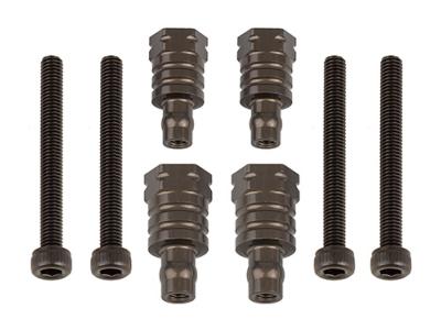 UK-RC8B4 FT Shock Bushings, 14mm & 17mm, aluminum TEAM-ASSOCIATED