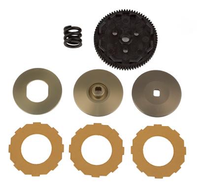 UK-RC10B74.1 3 Pad Slipper Conversion TEAM-ASSOCIATED