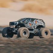 UK-1/10 GORGON 4X2 MEGA 550 Brushed Monster Truck Ready-To-Assemble Kit with Battery & Charger ARRMA