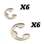 UK-E-CLIPS-2.5MM, 4MM FTX-RC