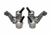 UK-TT 2.0 CNC ALUMINIUM FRONT STEERING BLOCK SET HOBAO