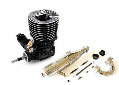 UK-Combo Moteur Buggy SIX .21 + Ligne Racing Exp. 2135 inline PICCO