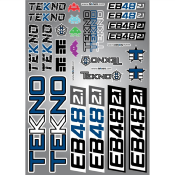 UK-Decal Sheet (EB48 2.1) TEKNO-RC