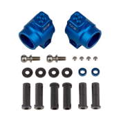 UK-DR10 FT Rear Hub Set, blue aluminum TEAM-ASSOCIATED