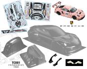 UK-1/10 Porsche 911 GT3, 190mm "PHANTOM" (unpainted) TEAM-C