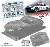 UK-1/10 Toyota 1966 GT2000 190mm (clear) TEAM C
