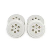 UK-TR606 SCT Wheel (WHITE, SCT410 offset, 4pcs) TEKNO-RC