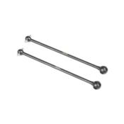 UK-Driveshaft (front, hardened steel, EB410.2, 2pcs) TEKNO-RC