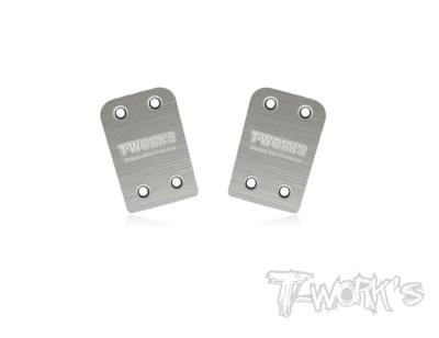 UK-Stainless Steel Rear Chassis Skid Protector ( Agama N1 ) 2pcs. T-WORK'S