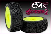 UK-Tires JOKER 2 glued on rims MEGA (la paire) 6-MIK