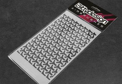 UK-Vinyl stencil 'Ipnotic V5' BITTYDESIGN