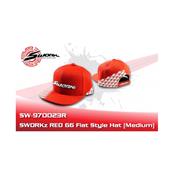 UK-G5 Flat Style Cap red SWORKZ
