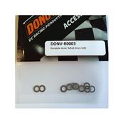 UK-Steel Washer 3x5x0.2mm (10) DONUTS RACING
