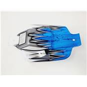 UK-Painted body ST4-Falcon white/silver for S35-4E SWORKZ