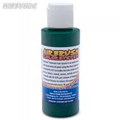 UK-AIRBRUSH PAINT TRANSPARENT GREEN 60ML HOBBYNOX