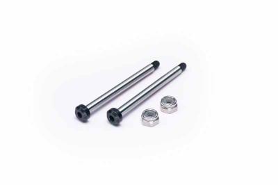 UK-AE RC10 Front Inner 43mm Hardened Hinge Pin w/locknuts (2) KOSWORK