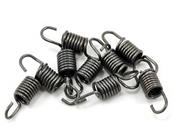 UK-SPRING PIPE-MANIFOLD 2.1-3.5CC SHORT 17MM (9PC) REDS