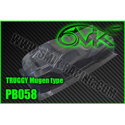 UK-Body lexan for MBX-Truggy (unpainted) 6-MIK