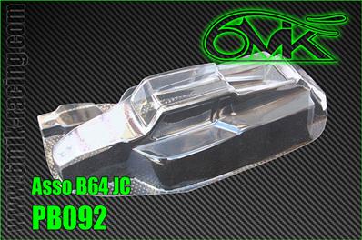 UK-Body Lexan "JC" for Associated B64 (unpainted) 6-MIK